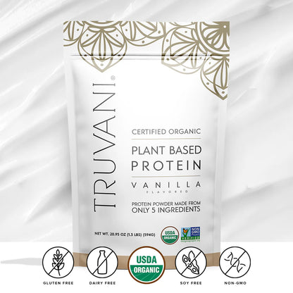 Organic Vanilla Plant Based Protein Powder