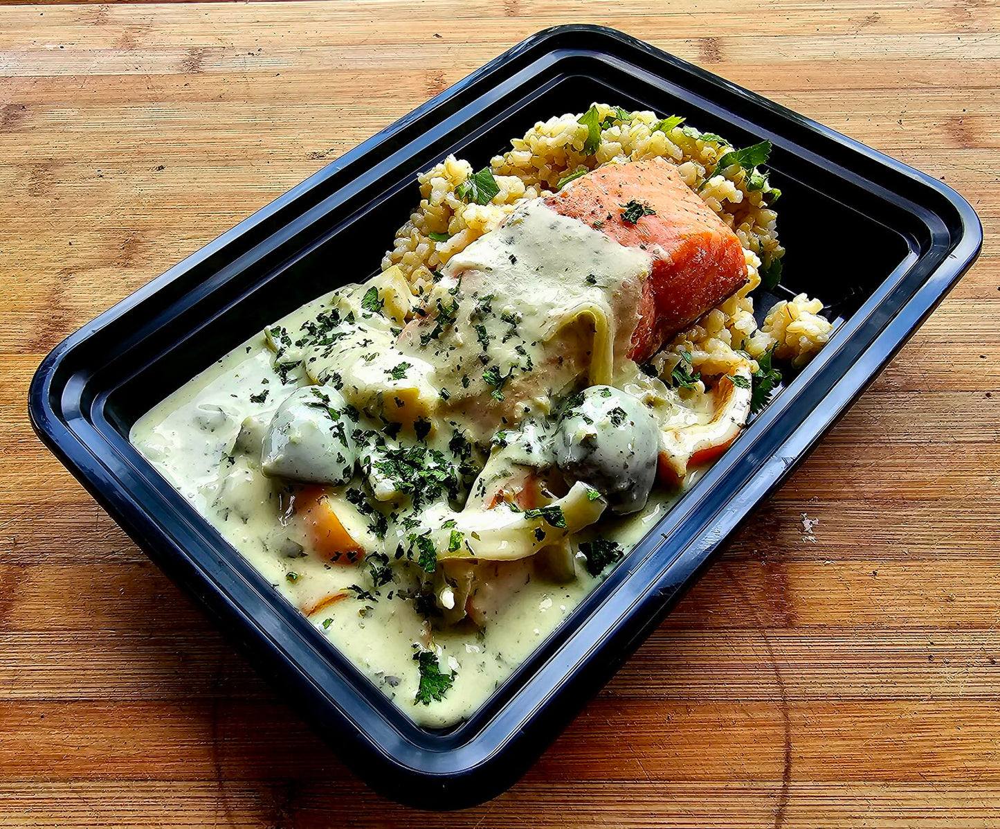 Green Curry Salmon