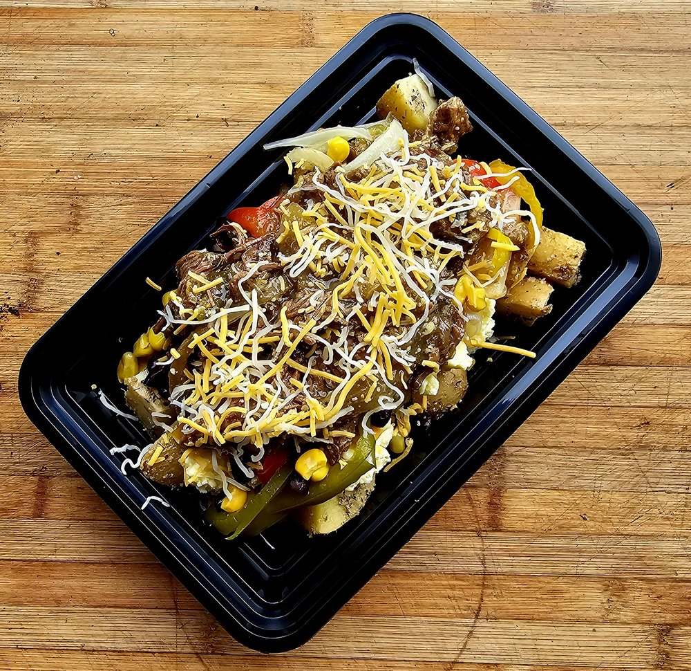 Chile Verde Beef Breakfast Bowl