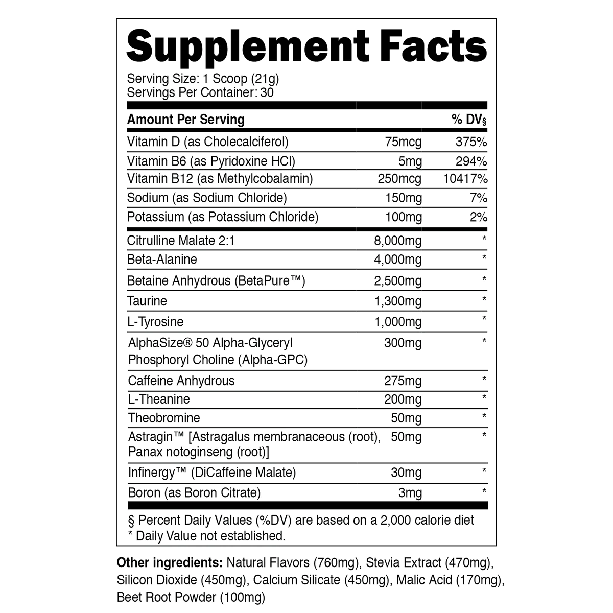 Bulk Black - First Response Nutrition