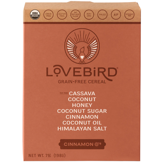 Lovebird Cereal | Cinnamon