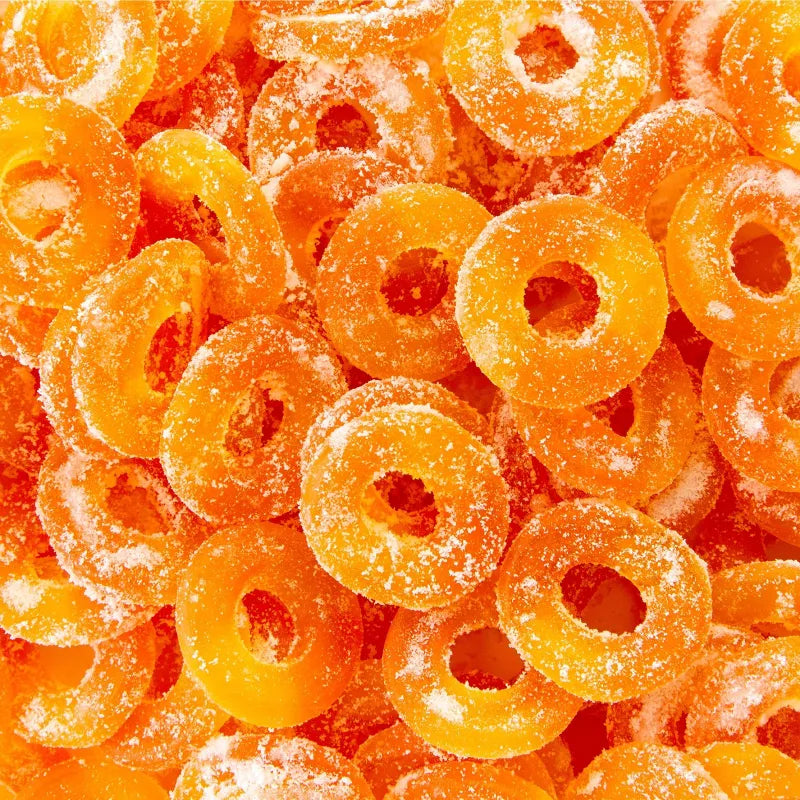 Peach Rings Sour Gummy Candy - First Response Nutrition