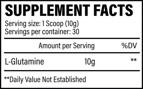 Glutamine - First Response Nutrition