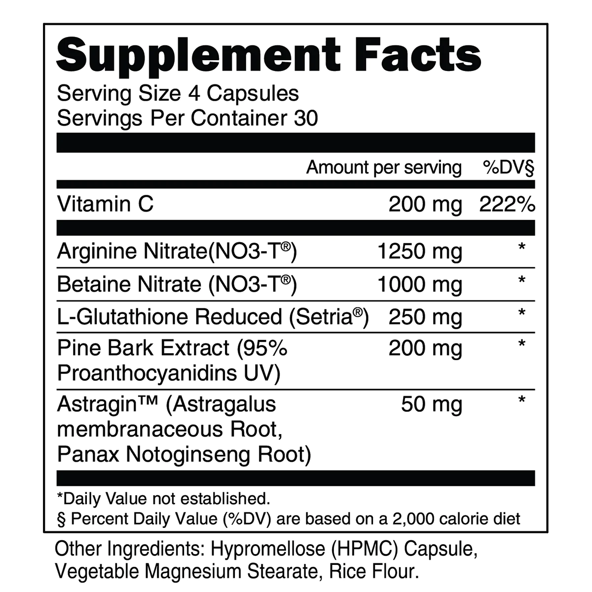 Nitric Oxide - First Response Nutrition