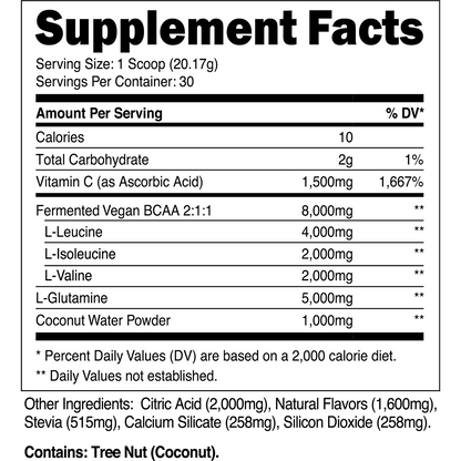 Transparent Labs BCAA - First Response Nutrition