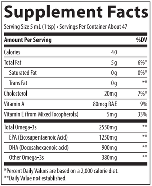 Trace Minerals liquid Omega 3 - First Response Nutrition