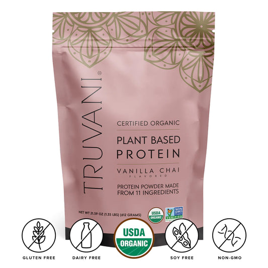 Organic Plant Based Vanilla Chai Protein Powder