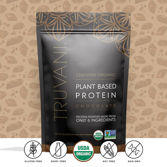 Organic Chocolate Plant Based Protein Powder