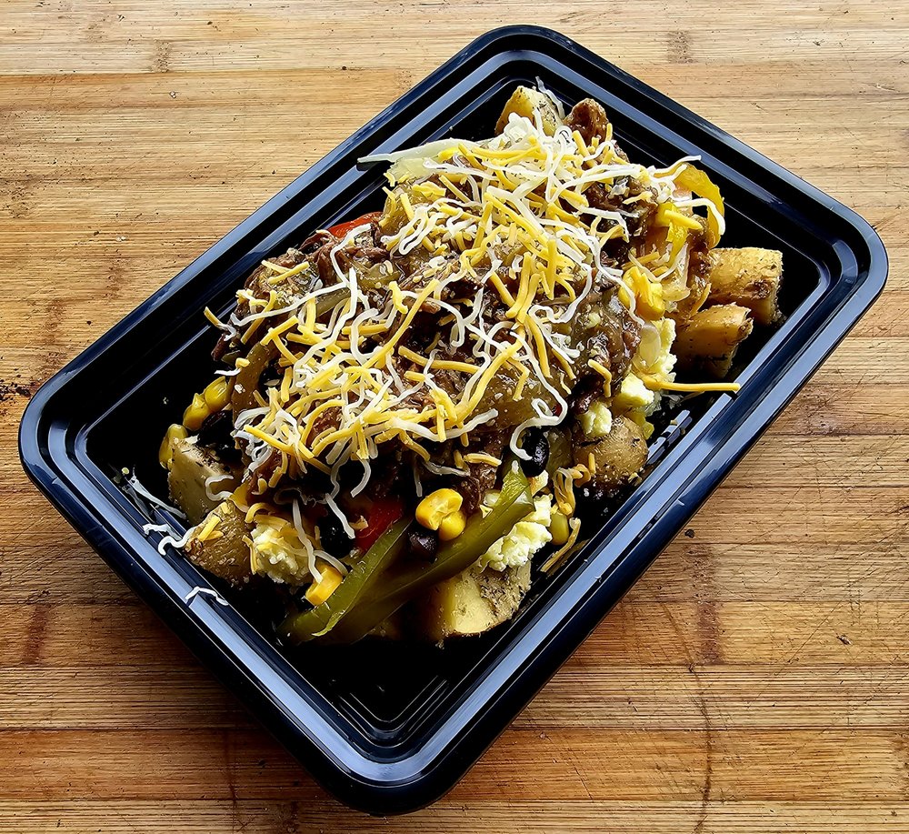 Chile Verde Beef Breakfast Bowl