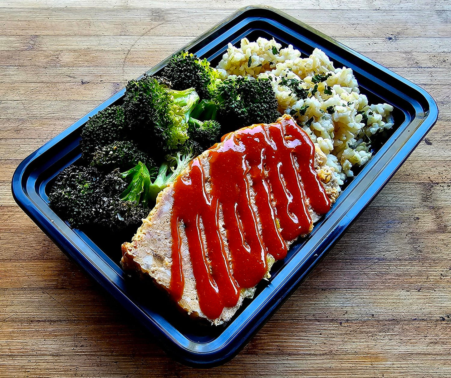 Korean Gochujang Pork Meatloaf